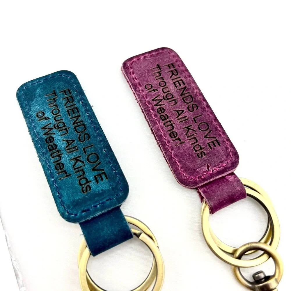 Best Friends Inspirational Keychain Gift Bundle - Lot of 3 (Urban Charm)